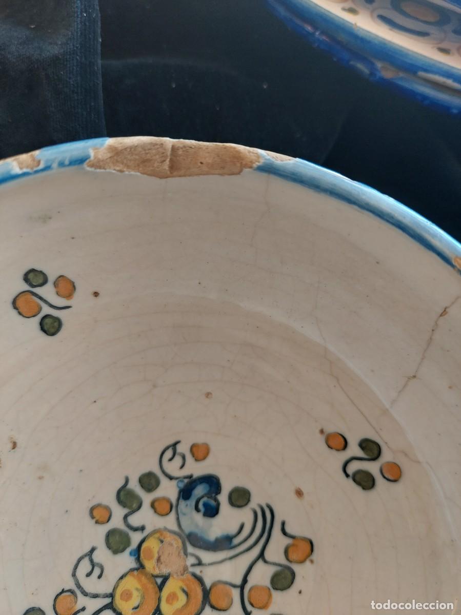 Antig&uuml;edades: Cuenco de cer&aacute;mica de Talavera marcado - Foto 4