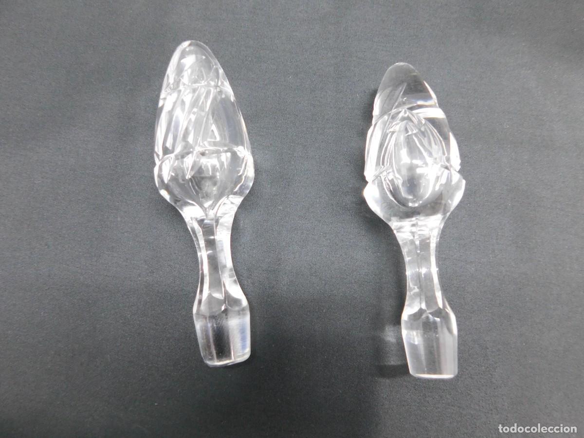 Antig&uuml;edades: Pareja botellas cristal y plata - Foto 7