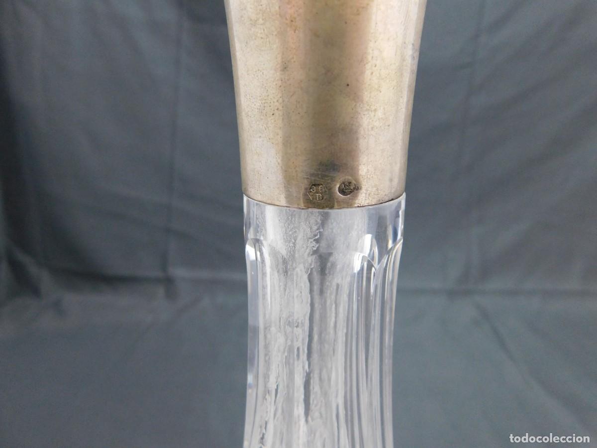 Antig&uuml;edades: Pareja botellas cristal y plata - Foto 10