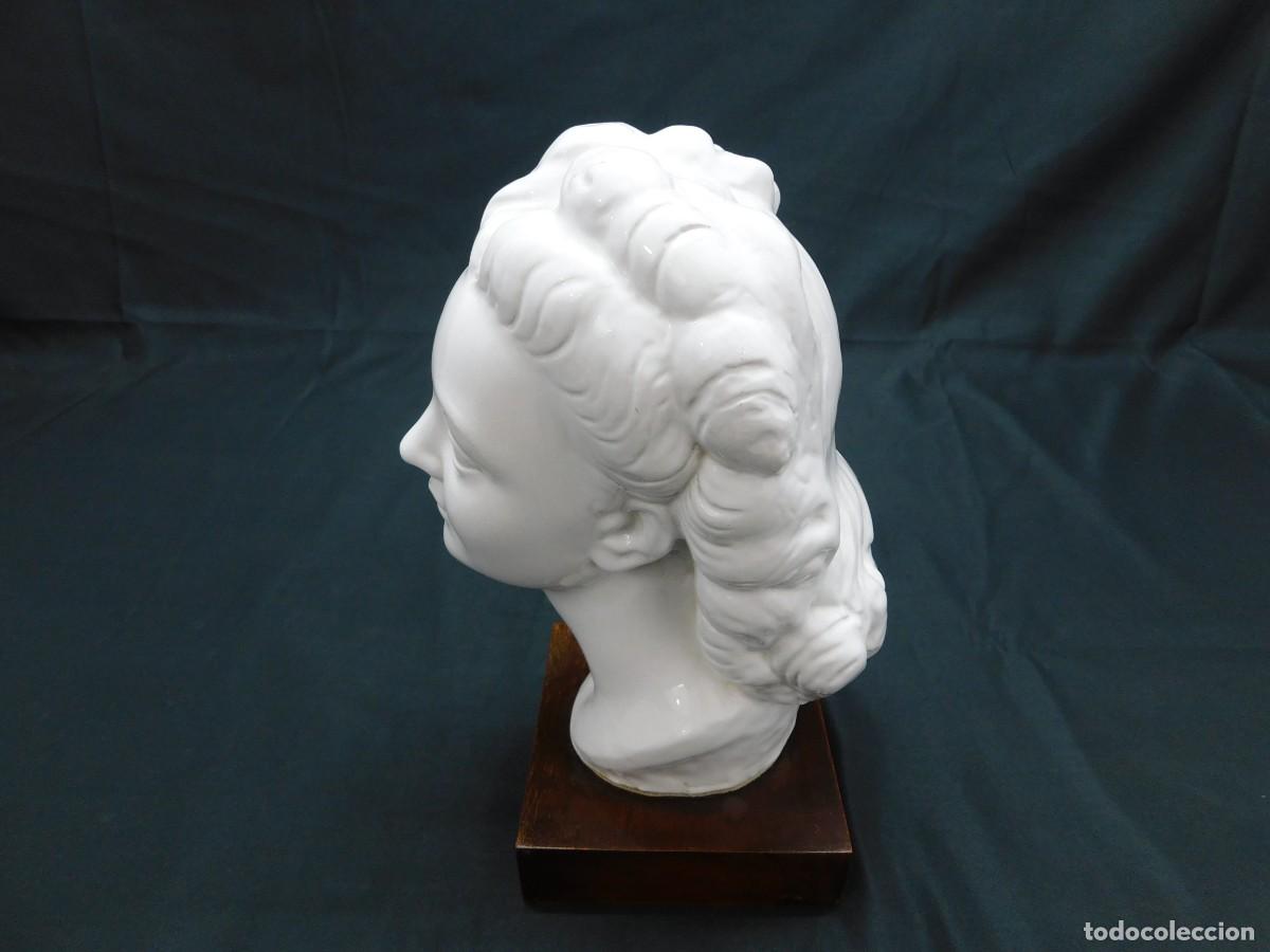 Antig&uuml;edades: Busto porcelana - Foto 3