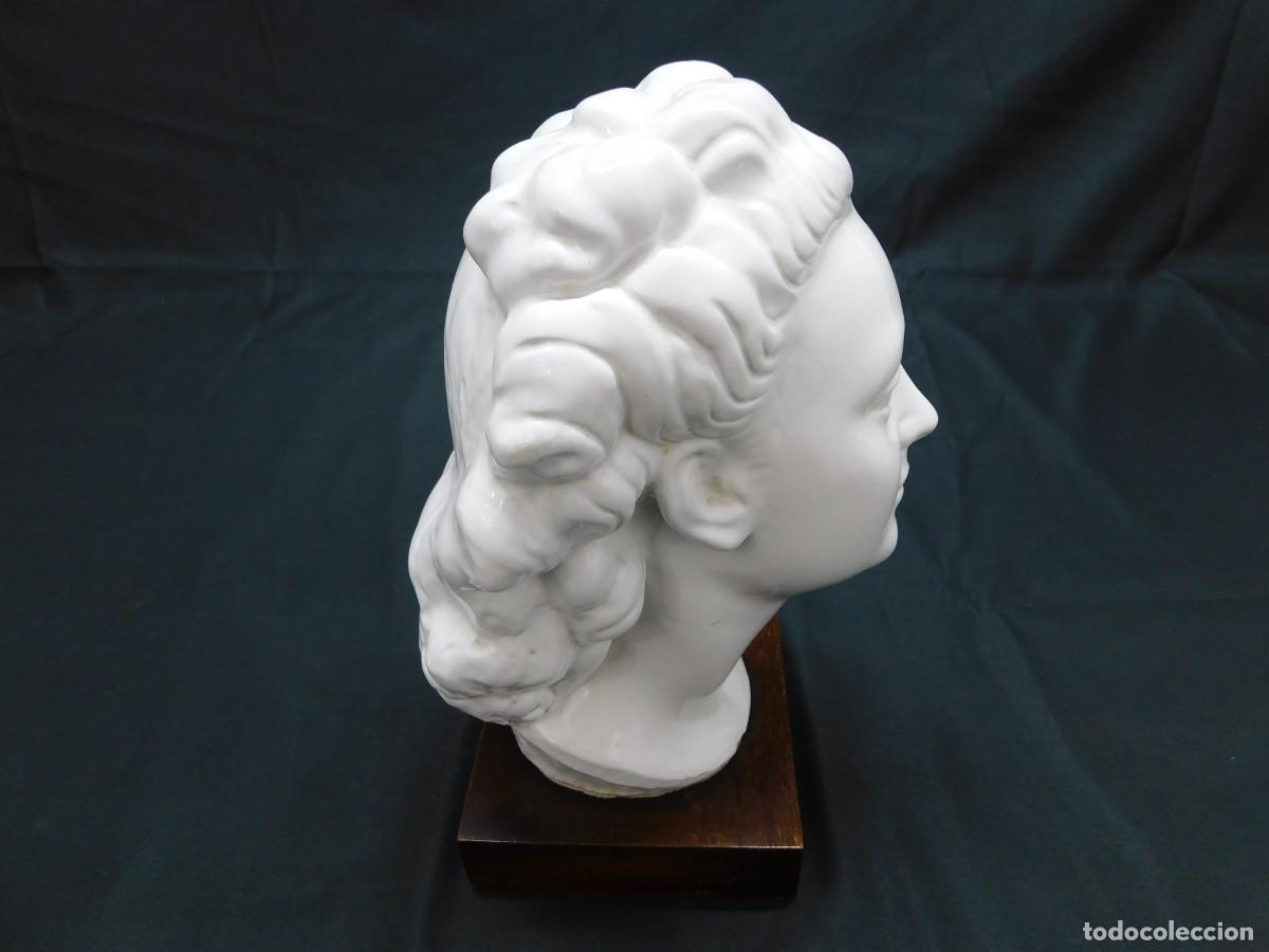 Antig&uuml;edades: Busto porcelana - Foto 5