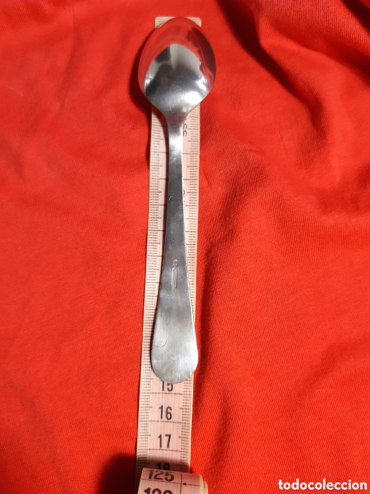 Antig&uuml;edades: CUCHARILLAS DE ALPACA EN ESTUCHE - Foto 6