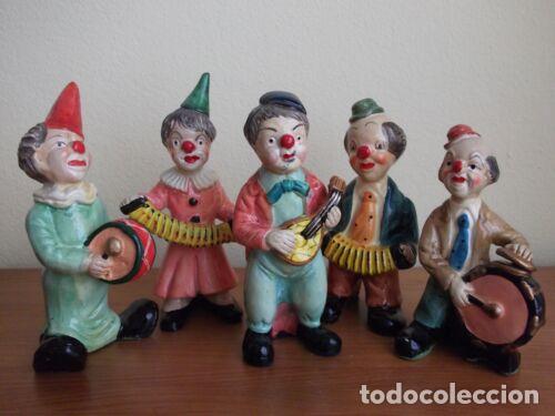 Antig&uuml;edades: Orquesta Payasos de Ceramica - Foto 1