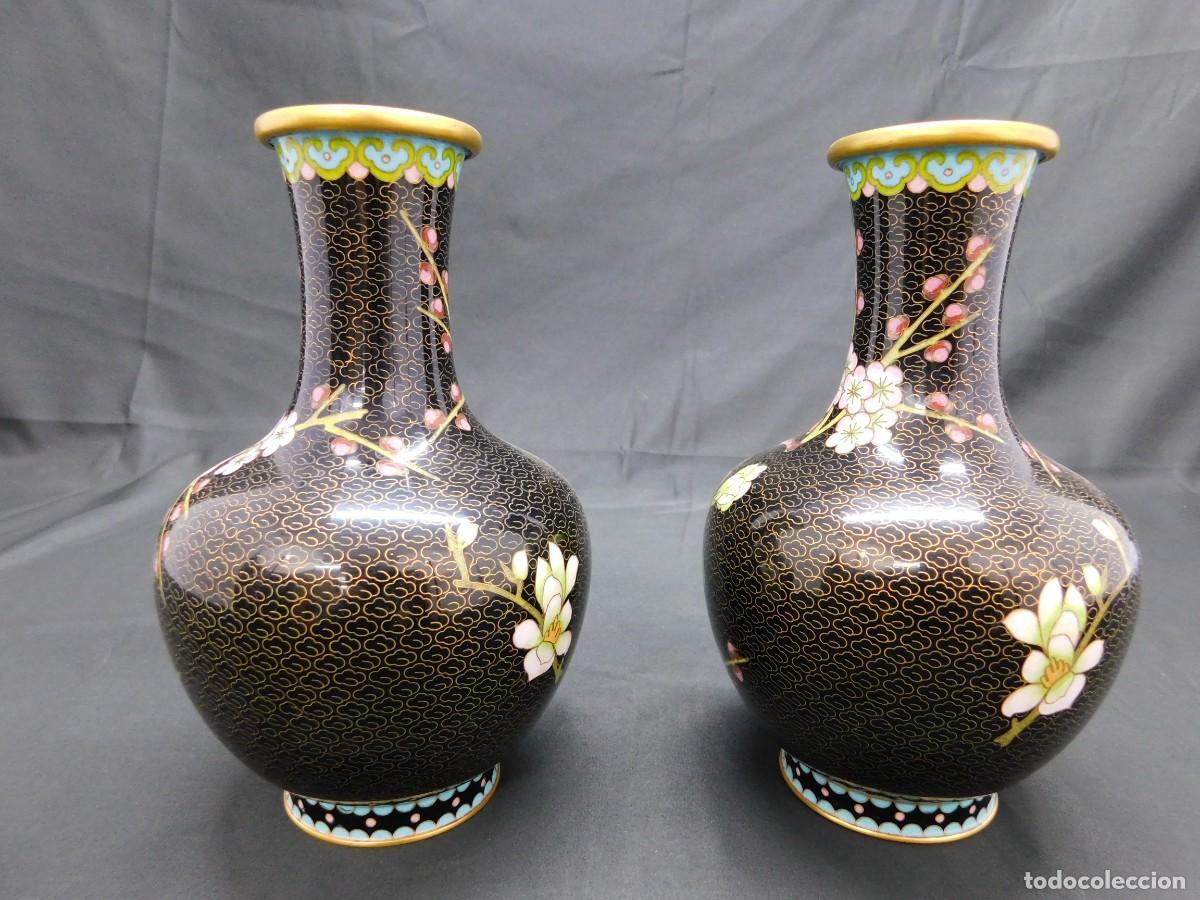 Antig&uuml;edades: Jarrones Cloisonne - Foto 3