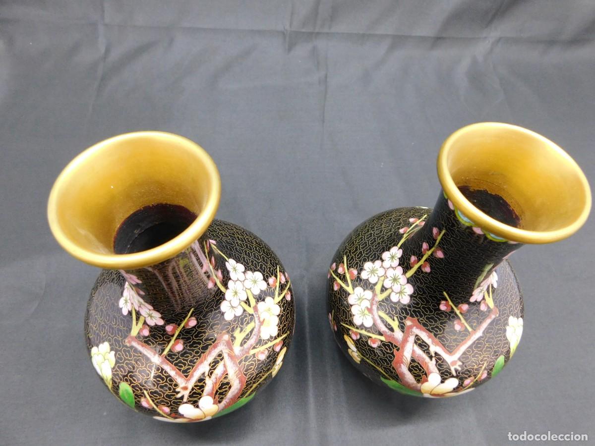 Antig&uuml;edades: Jarrones Cloisonne - Foto 4