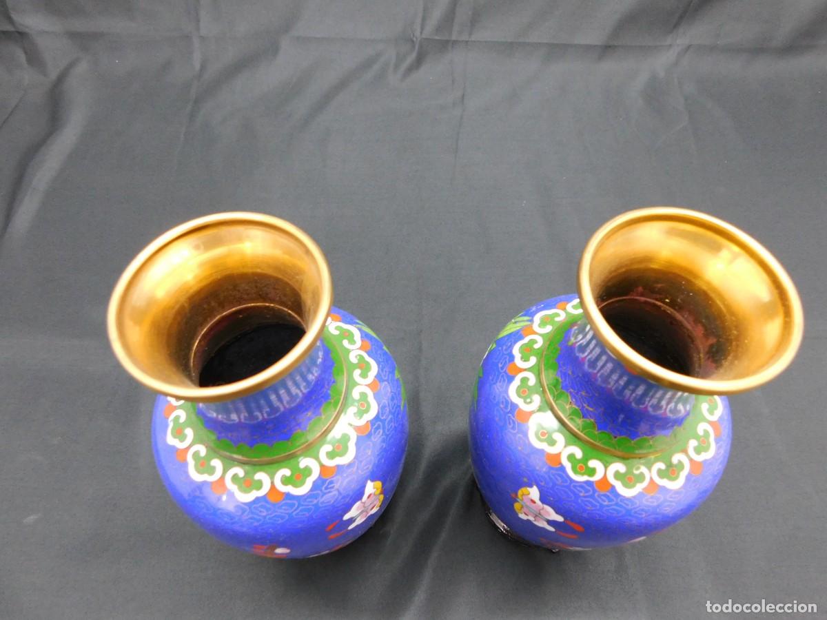 Antig&uuml;edades: Jarrones Cloisonne - Foto 4