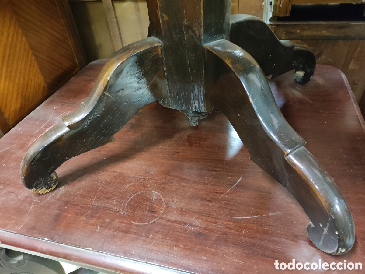 Antig&uuml;edades: Velador mesa - Foto 3