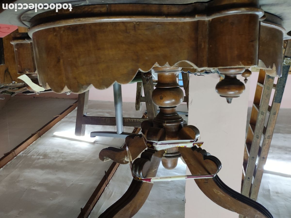Antig&uuml;edades: Velador para restaurar XIX - Foto 2