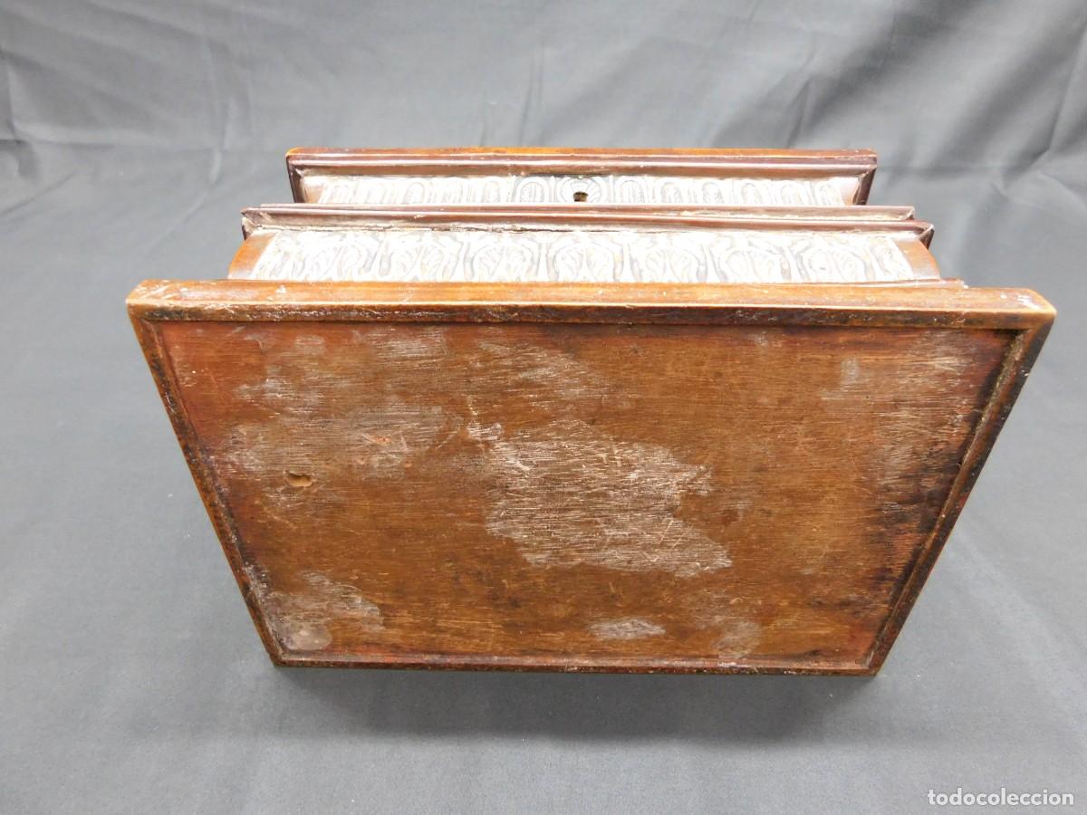 Antig&uuml;edades: Caja Madera y Plata - Foto 7
