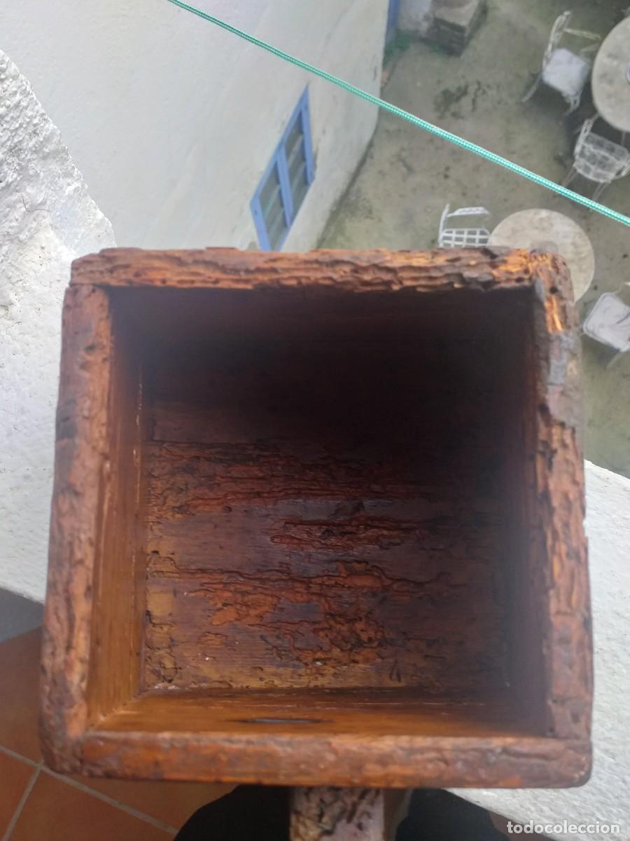 Antig&uuml;edades: Almud. Antigua medida de grano. - Foto 4