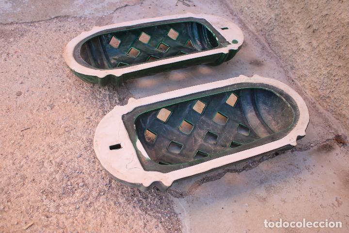 Antig&uuml;edades: 2 apliques de ceramica - Foto 4