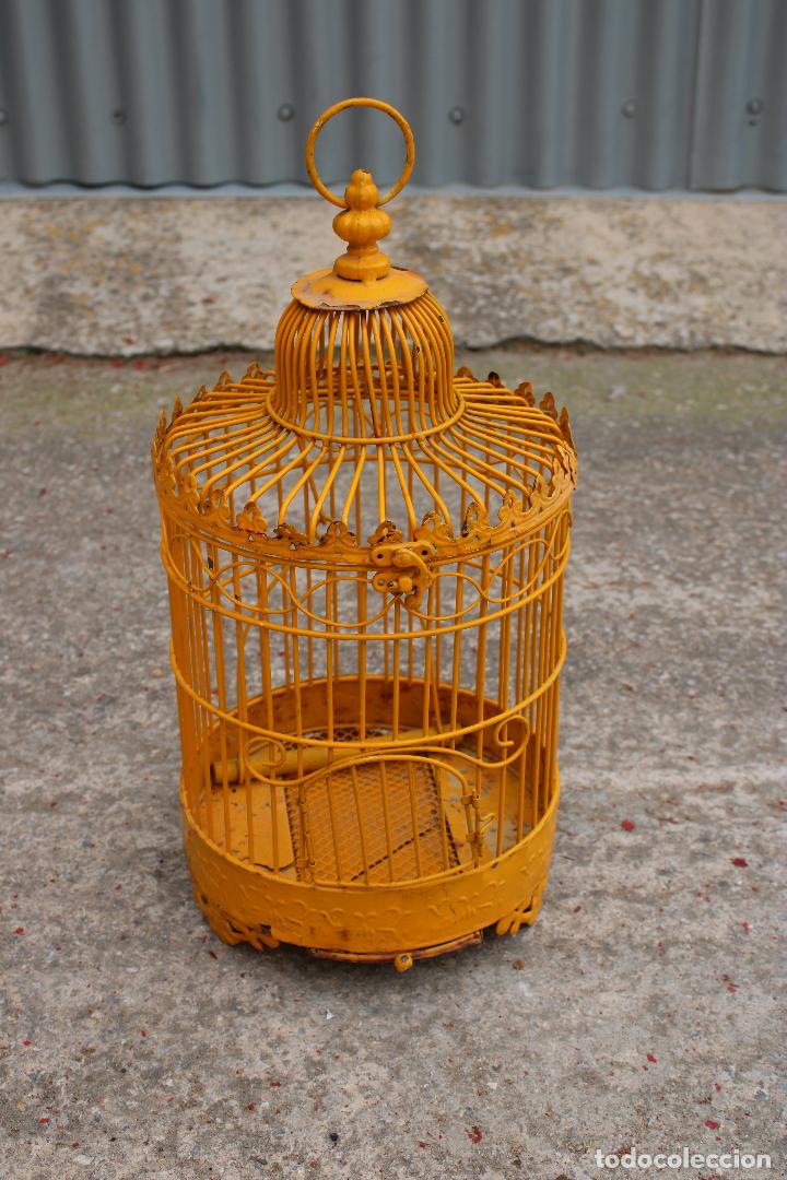Antig&uuml;edades: jaula amarilla - Foto 1