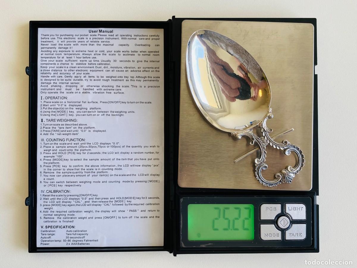 Antig&uuml;edades: especiero de plata 800 - Foto 5