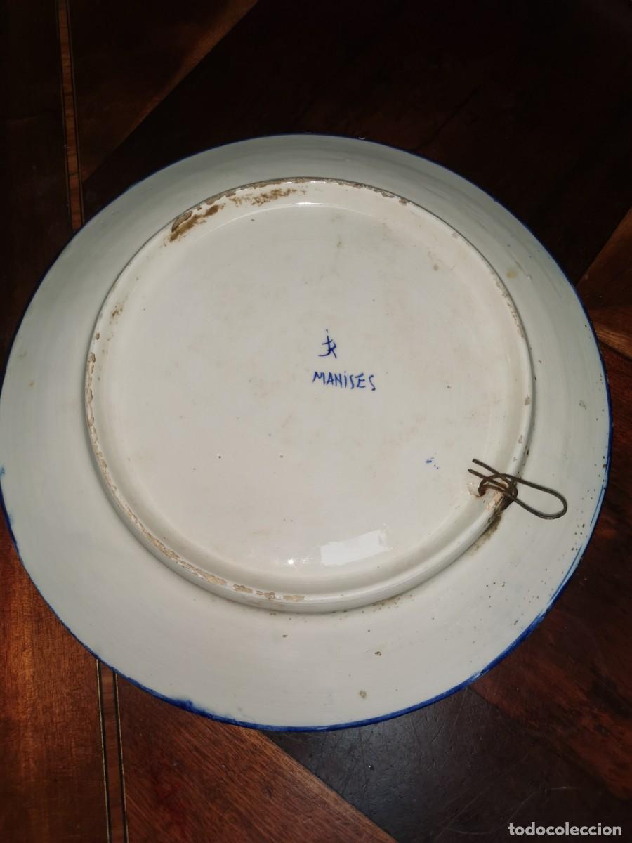 Antig&uuml;edades: PLATO CHINESCO CERAMICA MANISES - Foto 4