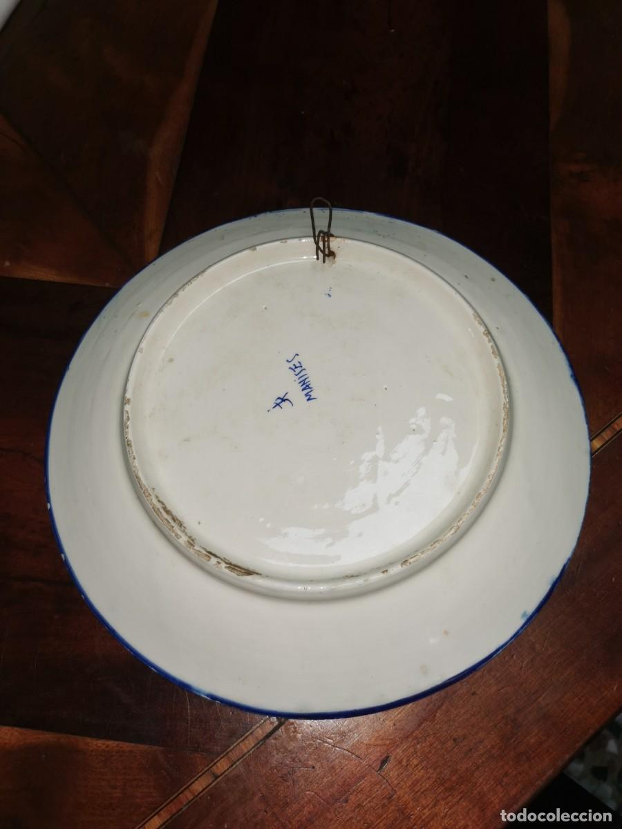 Antig&uuml;edades: PLATO CHINESCO CERAMICA MANISES - Foto 6