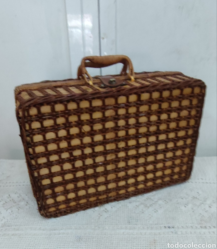Antig&uuml;edades: Maleta de pic-nic - Foto 4