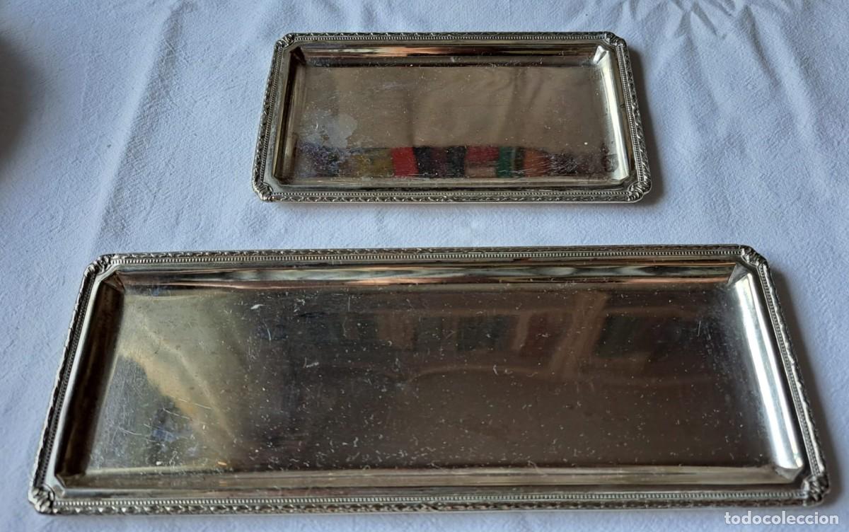 Antig&uuml;edades: JUEGO DE TOCADOR 9 PIEZAS - Foto 2