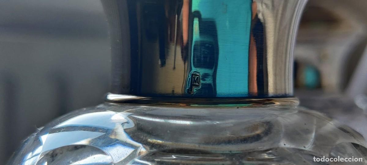 Antig&uuml;edades: JUEGO DE TOCADOR 9 PIEZAS - Foto 9