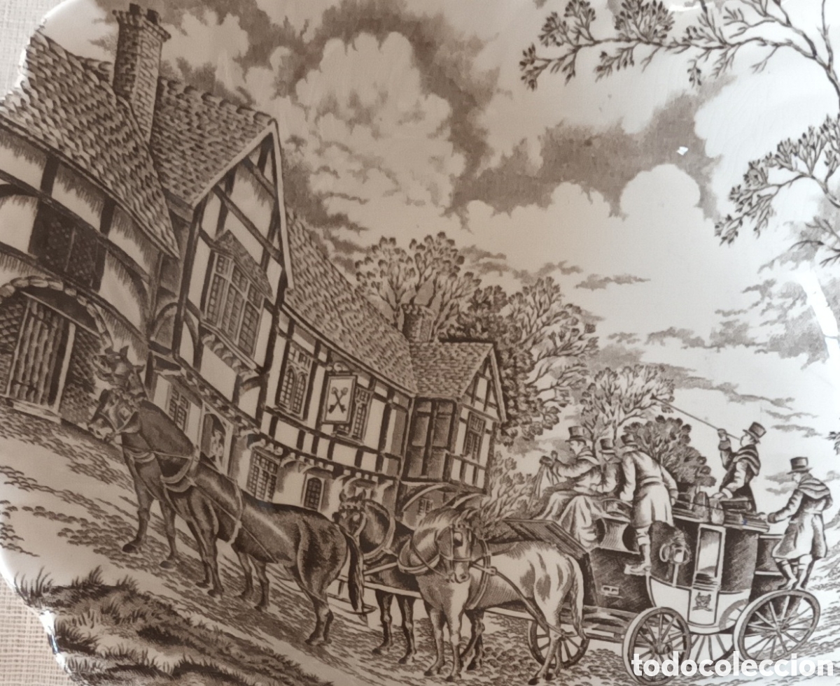 Antig&uuml;edades: Cuenco antiguo porcelana inglesa - Foto 2