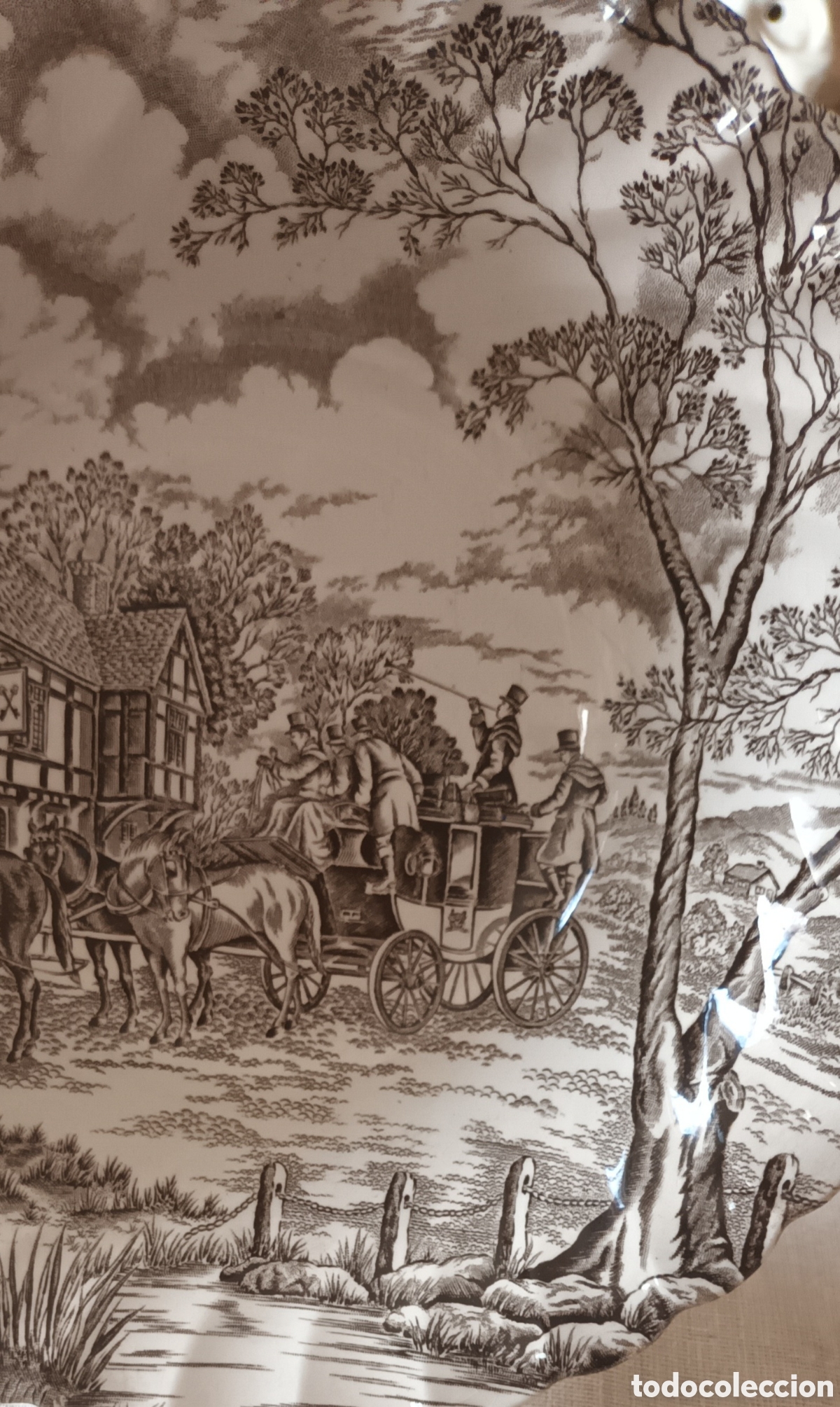 Antig&uuml;edades: Cuenco antiguo porcelana inglesa - Foto 4