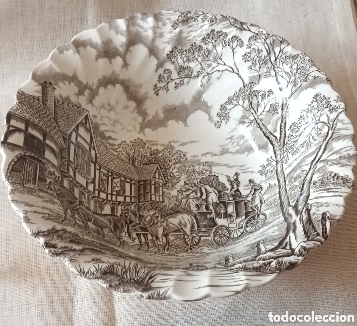 Antig&uuml;edades: Cuenco antiguo porcelana inglesa - Foto 1