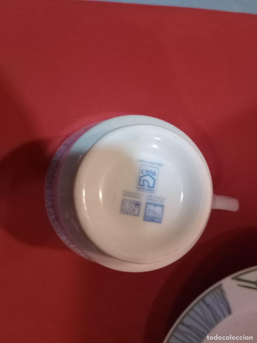 Antig&uuml;edades: 2 tazas y platos - Foto 3