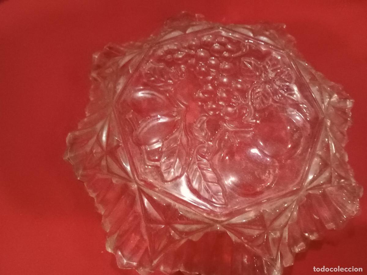 Antig&uuml;edades: ensaladera de cristal - Foto 2