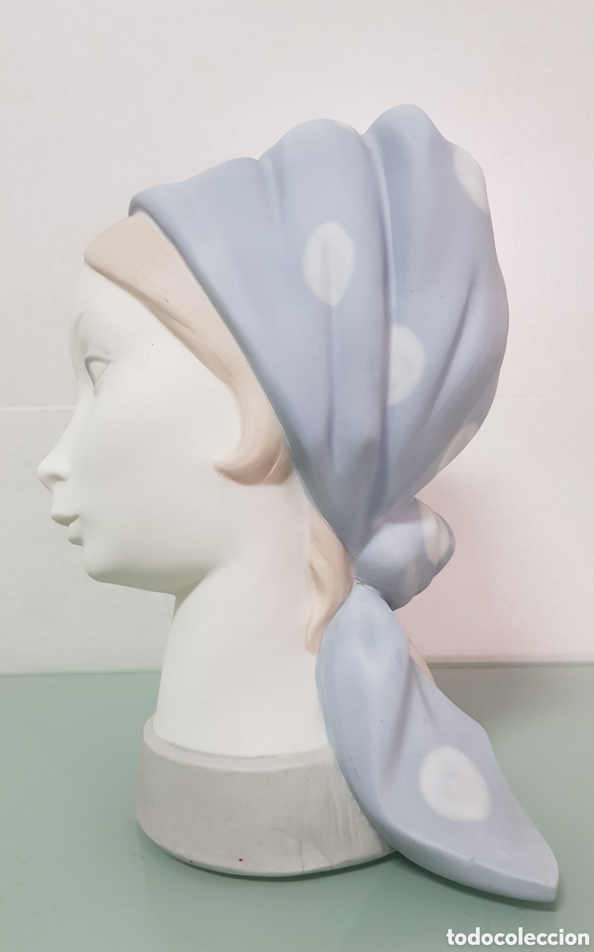 Antig&uuml;edades: BUSTO MUJER DE LLADRO MATE - Foto 2