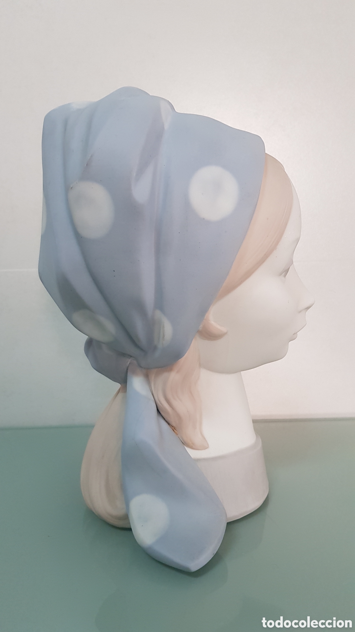 Antig&uuml;edades: BUSTO MUJER DE LLADRO MATE - Foto 4