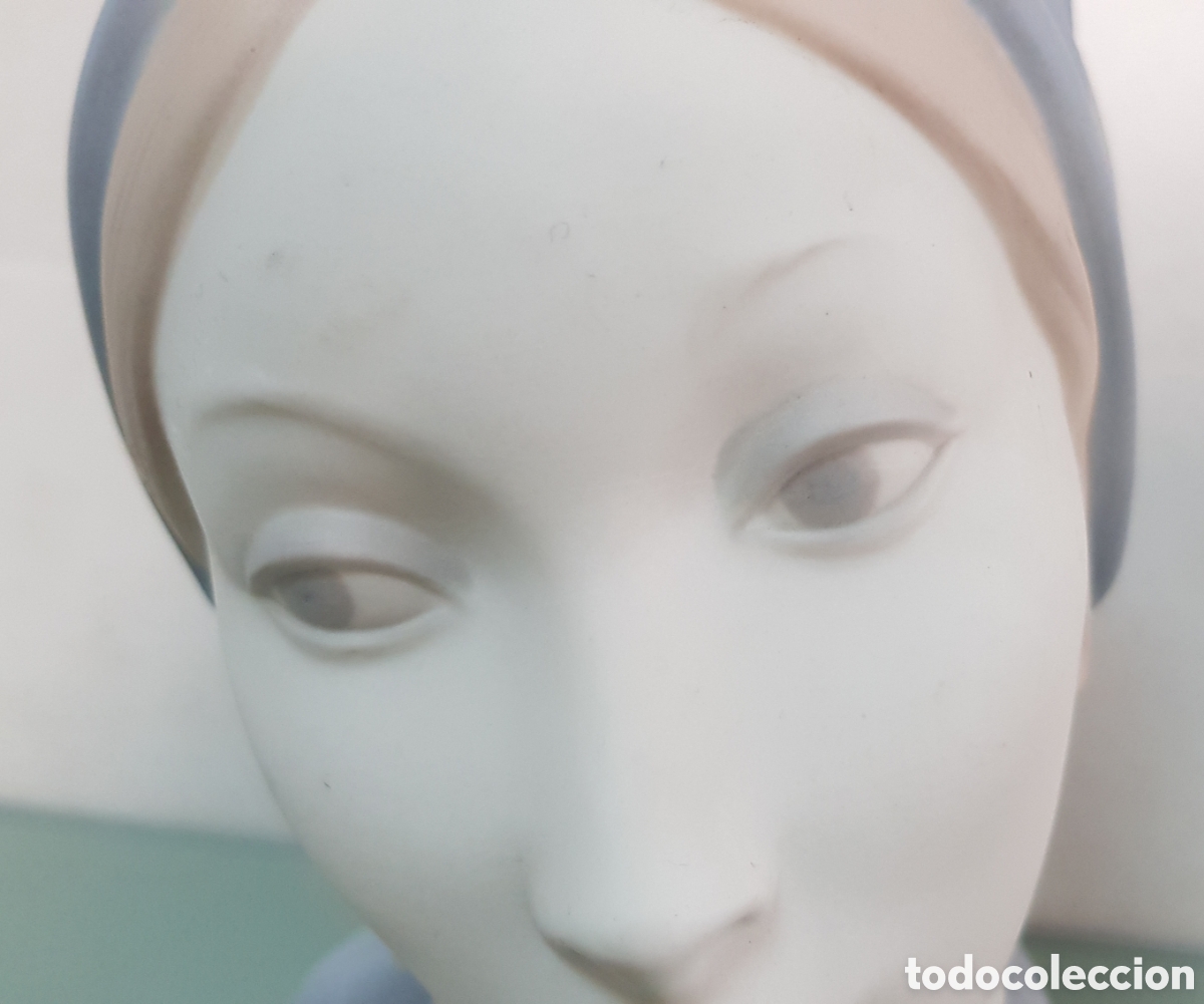 Antig&uuml;edades: BUSTO MUJER DE LLADRO MATE - Foto 6