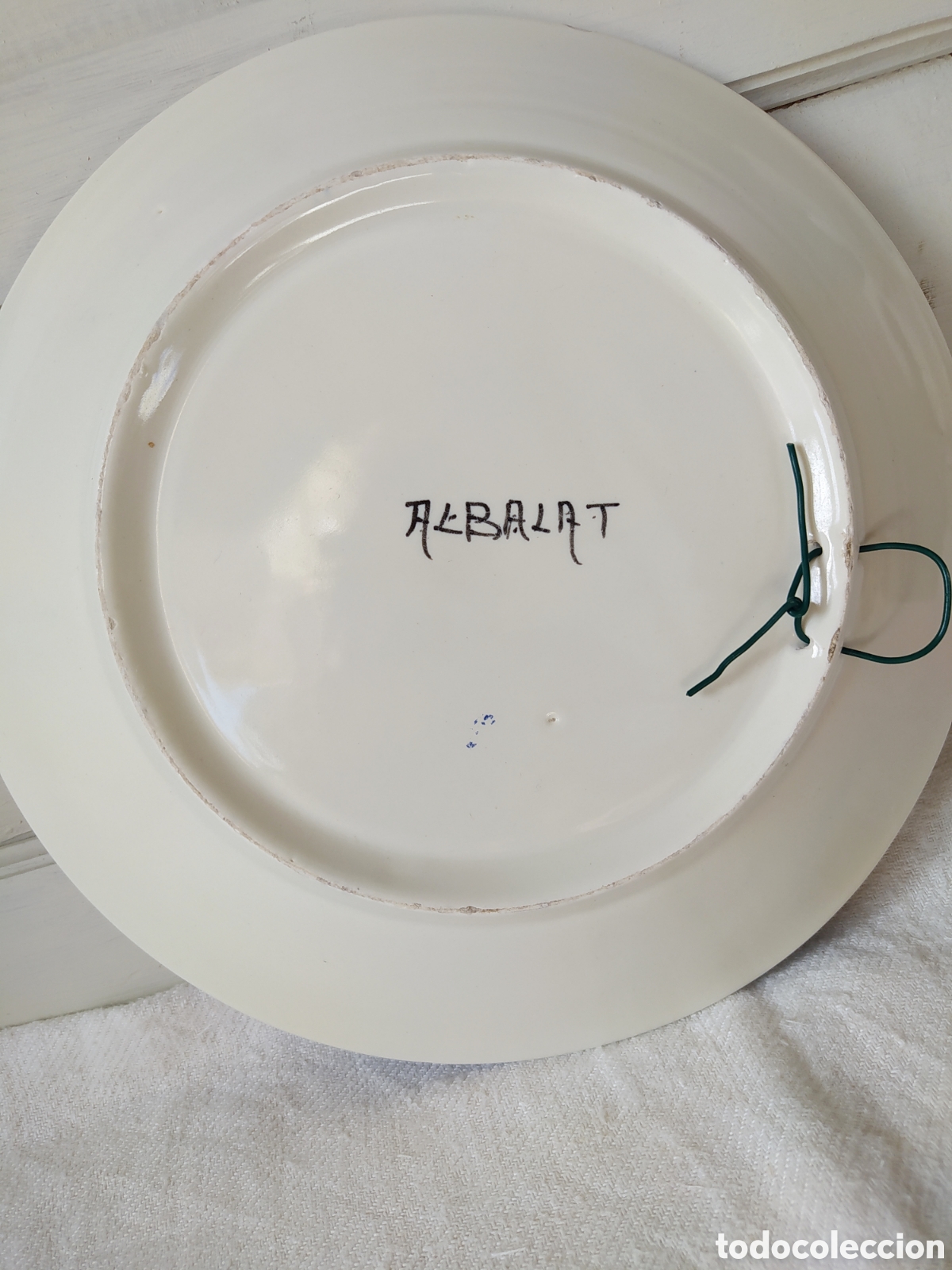 Antig&uuml;edades: Plato de cer&aacute;mica de Albalate - Foto 5