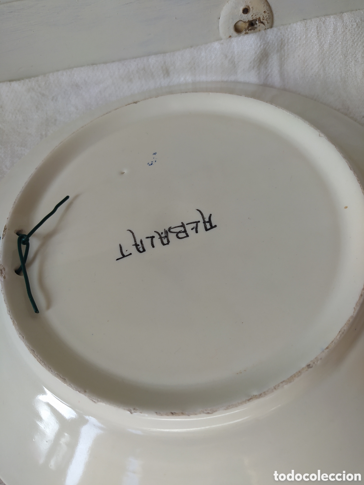 Antig&uuml;edades: Plato de cer&aacute;mica de Albalate - Foto 6