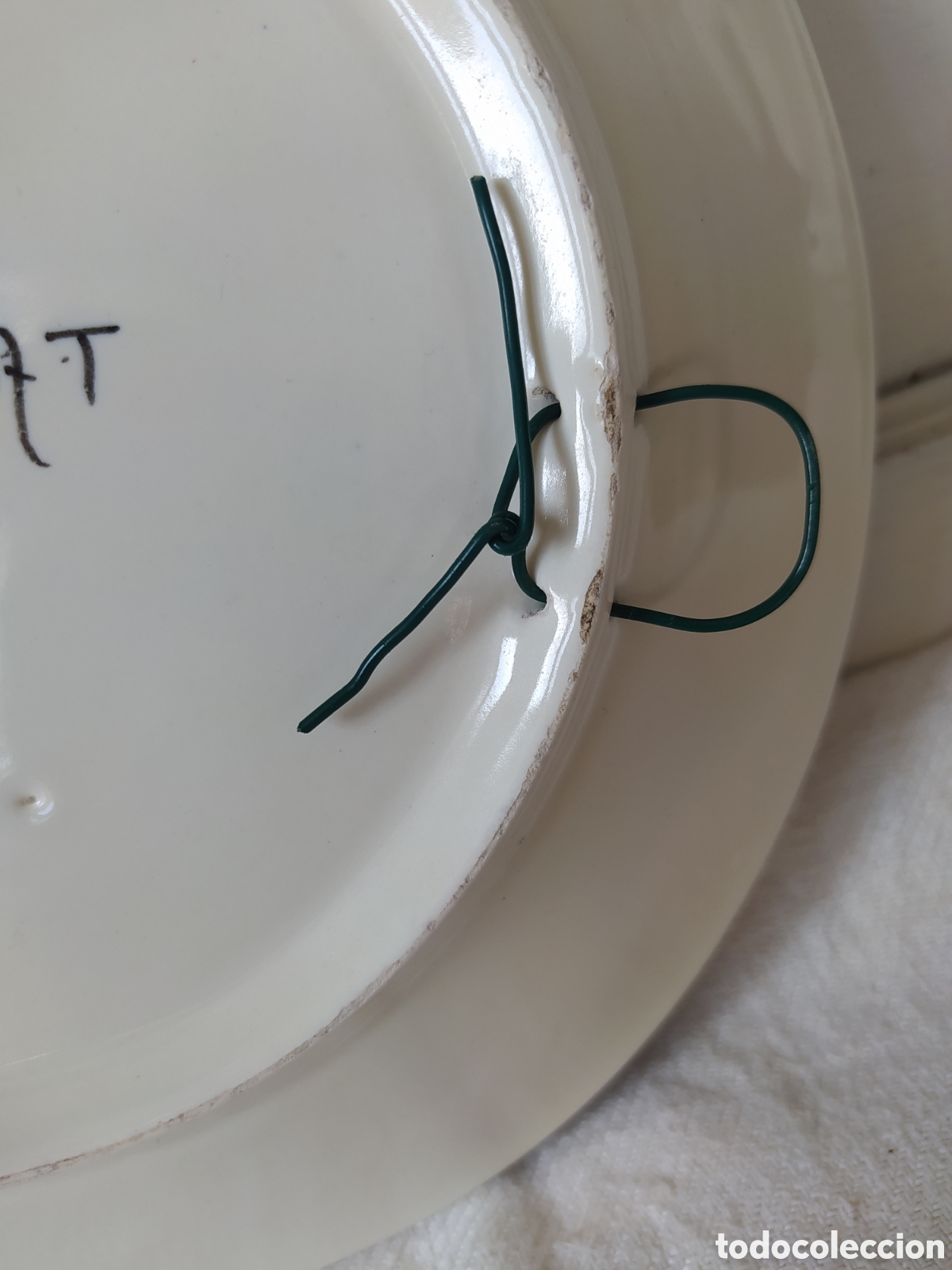 Antig&uuml;edades: Plato de cer&aacute;mica de Albalate - Foto 7