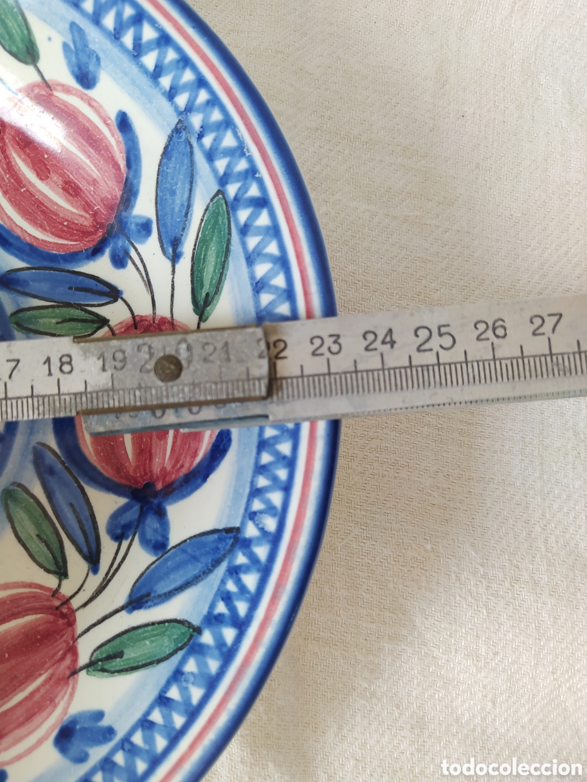 Antig&uuml;edades: Plato de cer&aacute;mica de Albalate - Foto 8