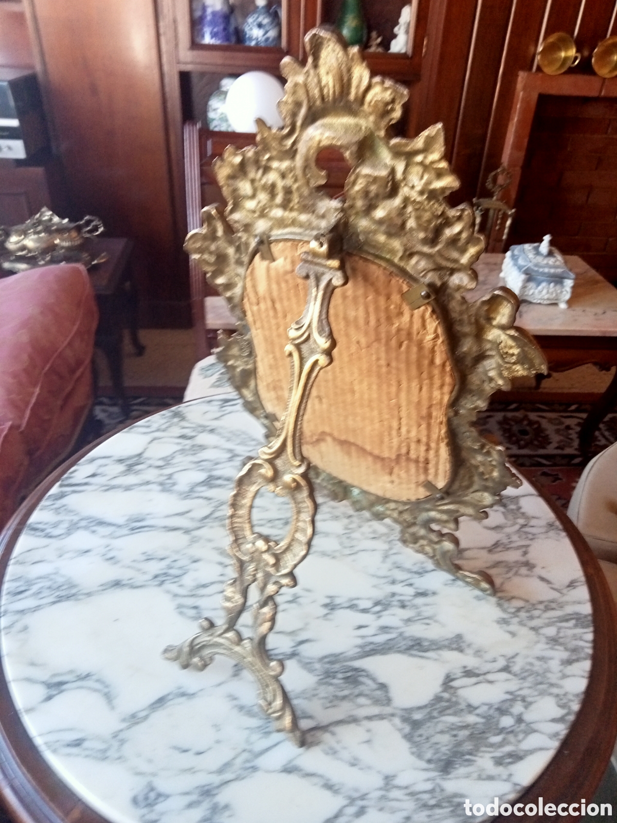 Antig&uuml;edades: ESPEJO BRONCE - Foto 6