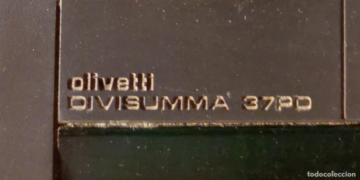 Antig&uuml;edades: Calculadora OLIVETTI. Funcionando - Foto 4