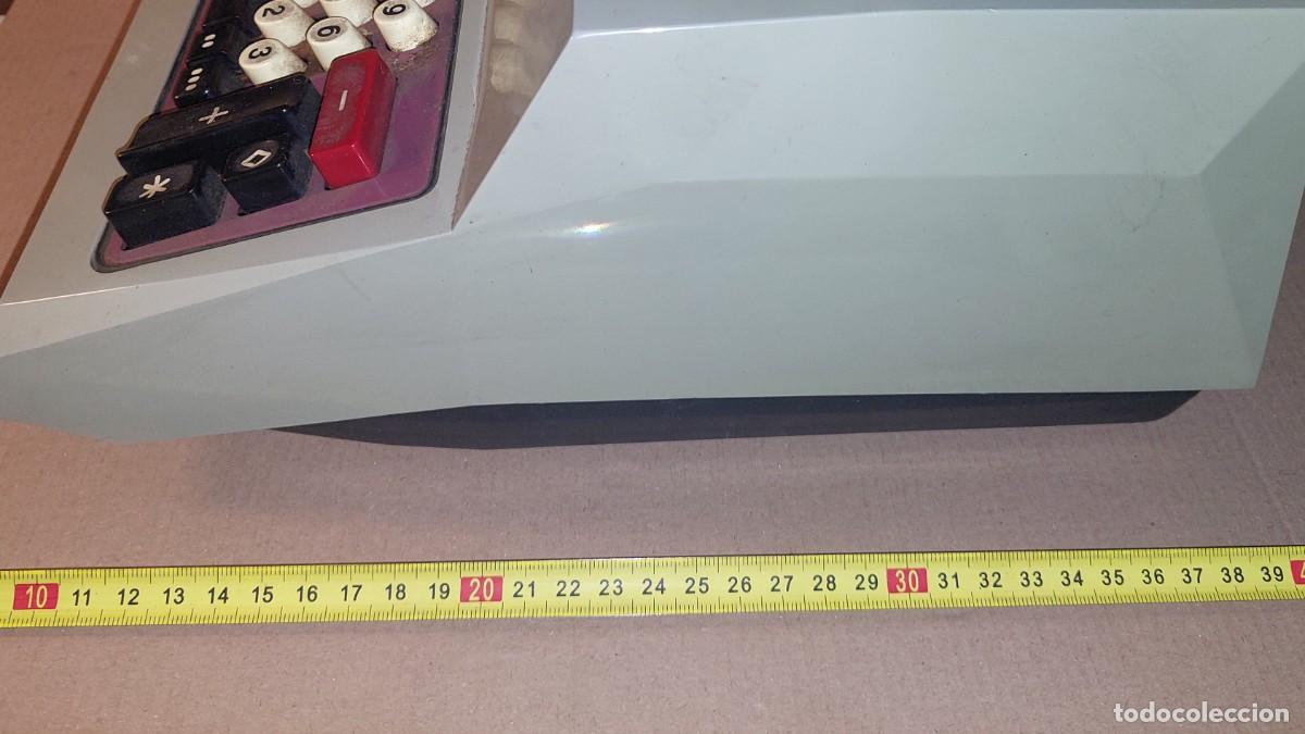 Antig&uuml;edades: Calculadora OLIVETTI. Funcionando - Foto 9