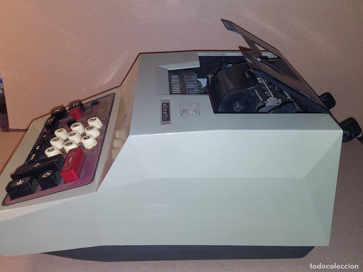 Antig&uuml;edades: Calculadora OLIVETTI. Funcionando - Foto 10