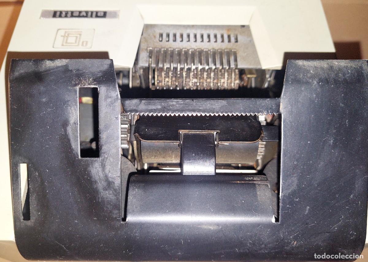 Antig&uuml;edades: Calculadora OLIVETTI. Funcionando - Foto 11