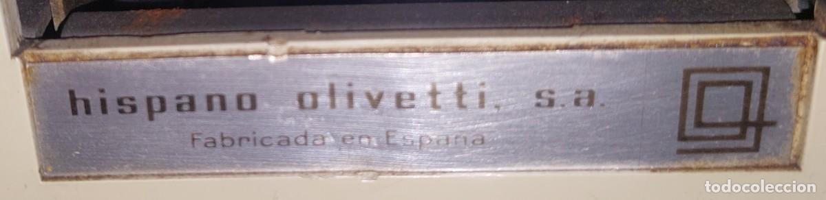 Antig&uuml;edades: Calculadora OLIVETTI. Funcionando - Foto 13