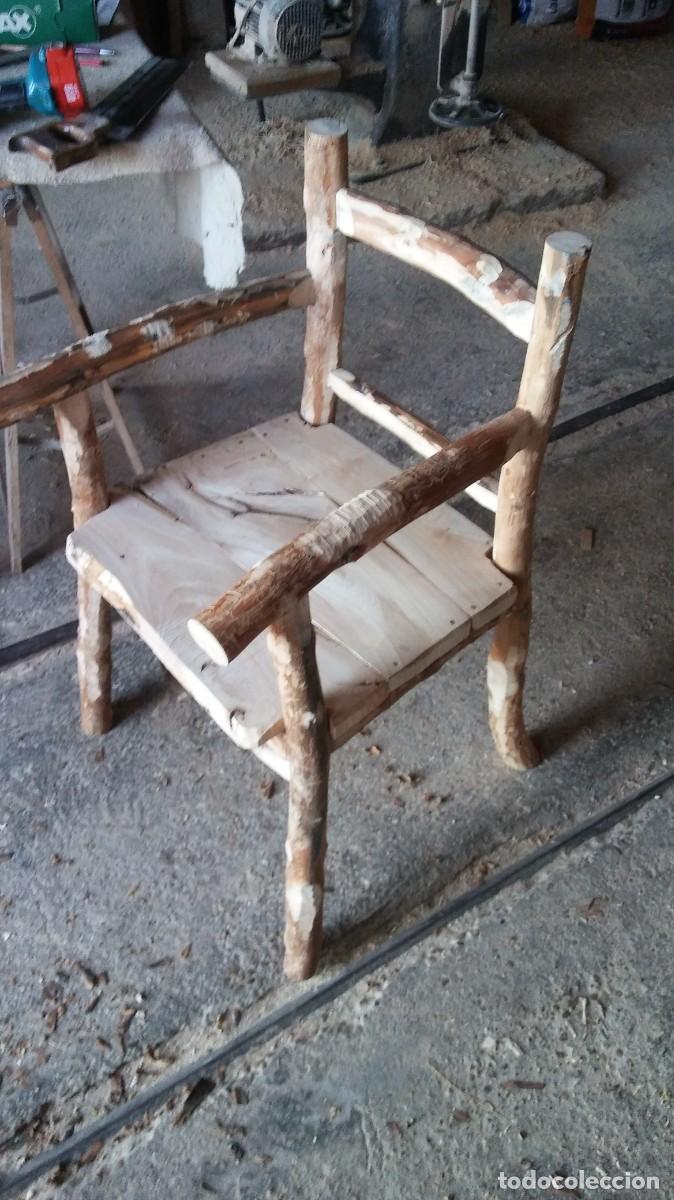 Antig&uuml;edades: Sill&oacute;n rustico - Foto 1