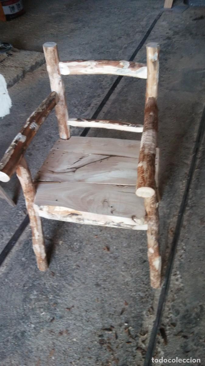 Antig&uuml;edades: Sill&oacute;n rustico - Foto 2