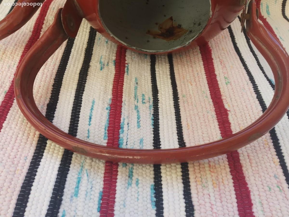 Antig&uuml;edades: CAFETERA - TETERA ESMALTADA PORCELANA - Foto 10