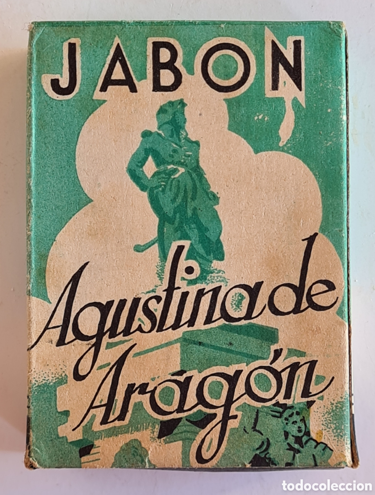 Antig&uuml;edades: Antigua Pastilla de Jab&oacute;n Agustina de Arag&oacute;n - Decoraci&oacute;n Perfumer&iacute;a