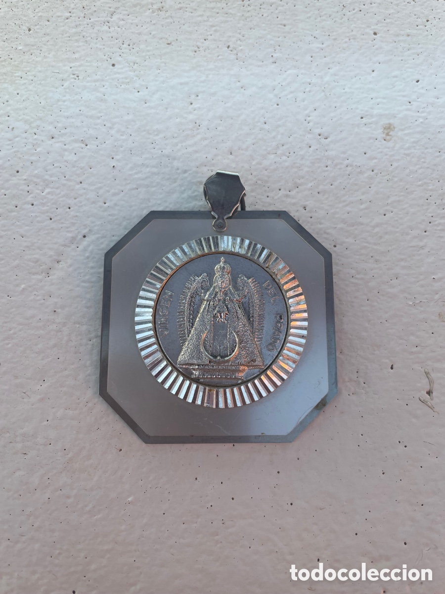 Antig&uuml;edades: Medalla Virgen Del Prado - Foto 2