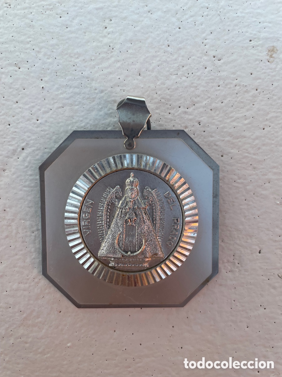 Antig&uuml;edades: Medalla Virgen Del Prado - Foto 3