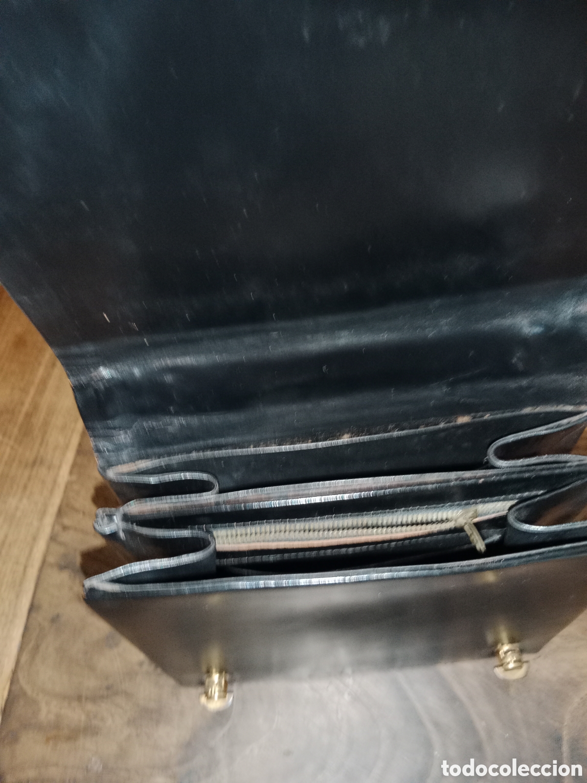 Antig&uuml;edades: Bolso de se&ntilde;ora a&ntilde;os40 - Foto 5