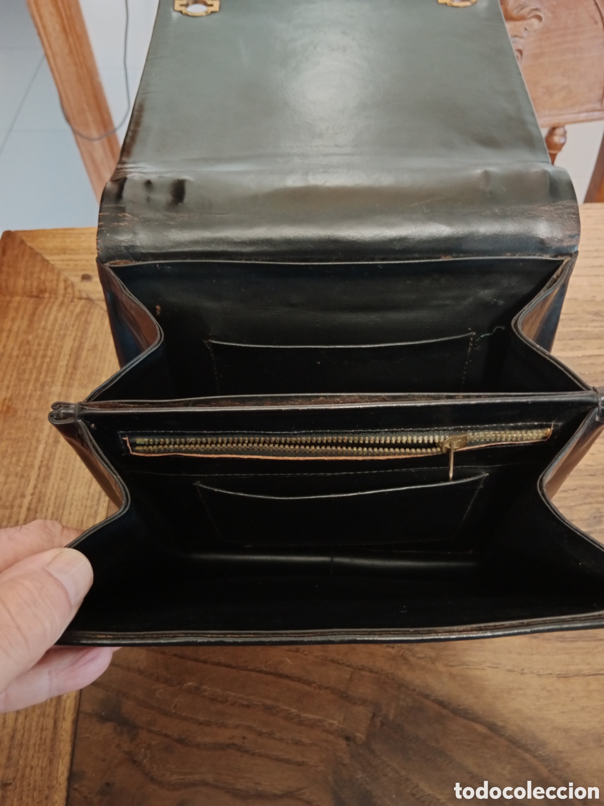 Antig&uuml;edades: Bolso de se&ntilde;ora a&ntilde;os40 - Foto 10