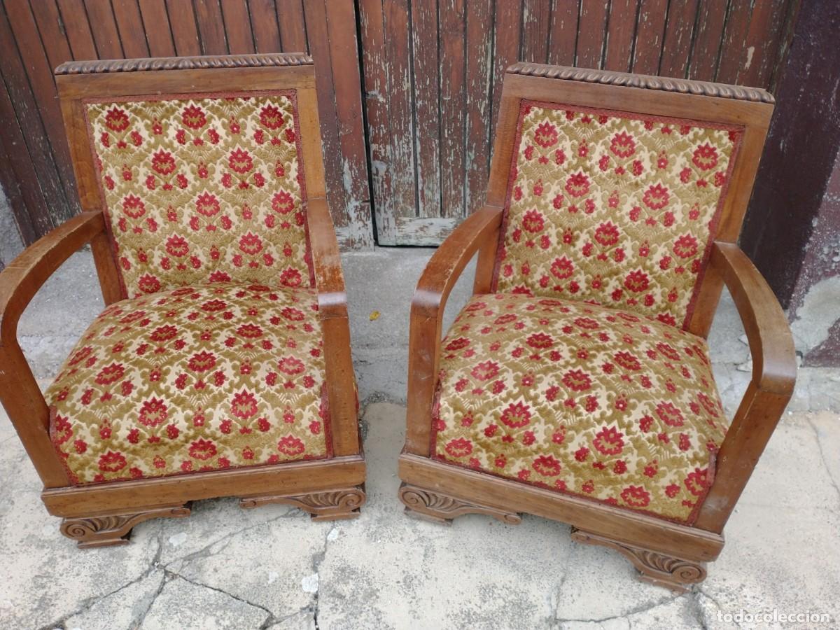 Antig&uuml;edades: Pareja de silloncitos - Foto 1