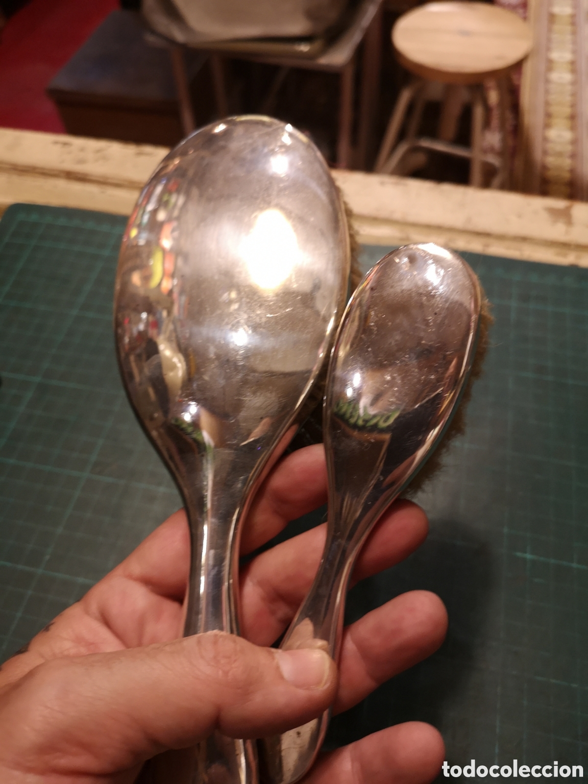 Antig&uuml;edades: Antiguos Peines plata 816/00 - Foto 5